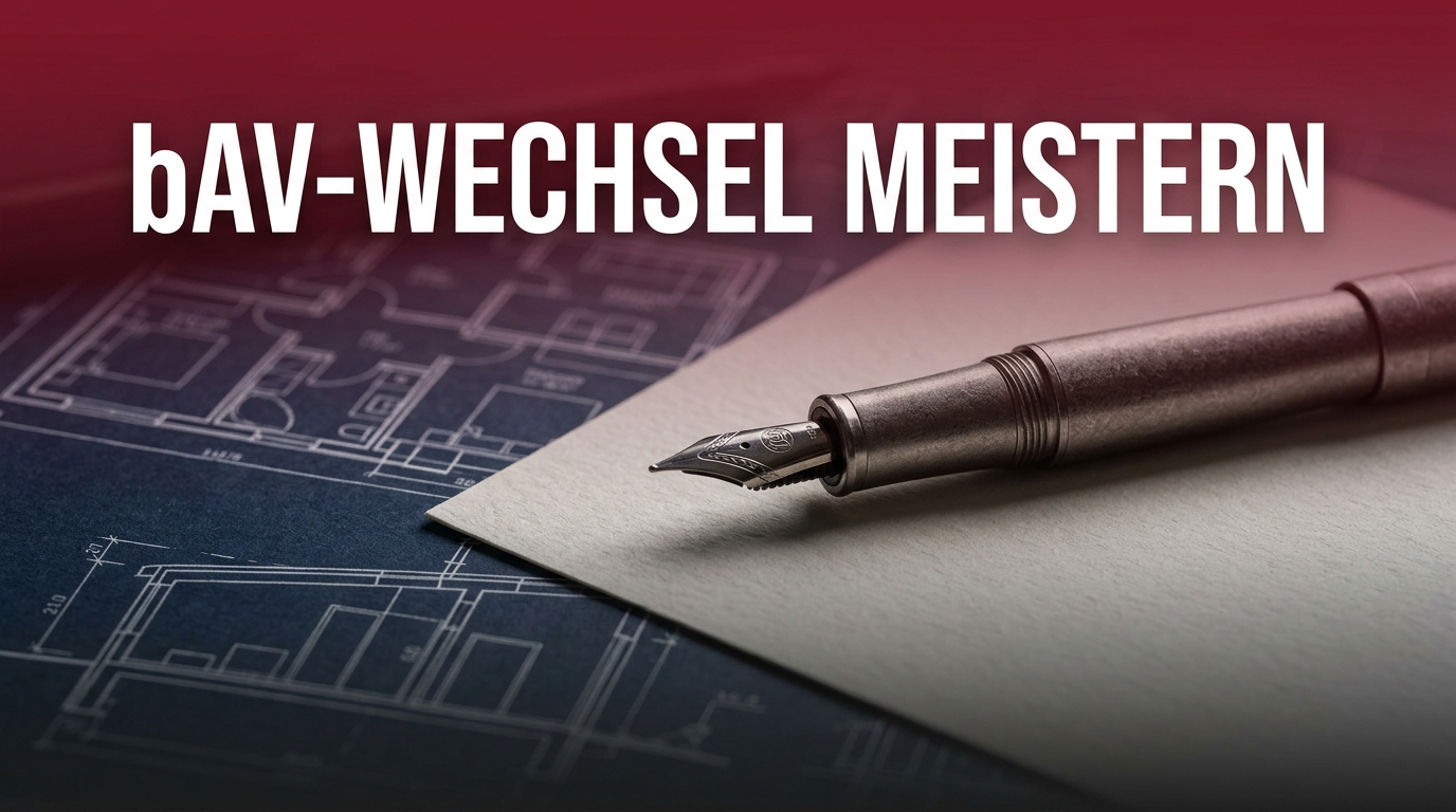 bAV bei Jobwechsel: Haftungsfallen vermeiden & Werte sichern