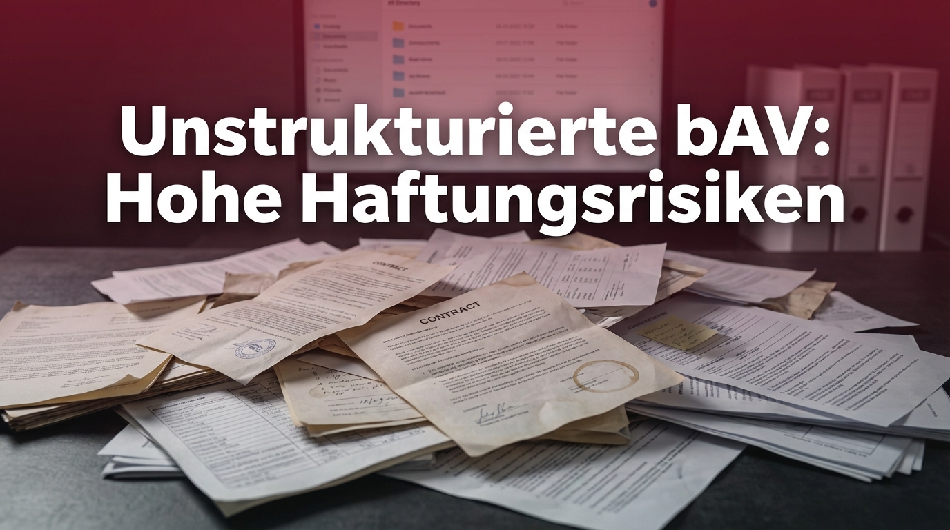 Die 5 häufigsten bAV-Haftungsrisiken in Unternehmen