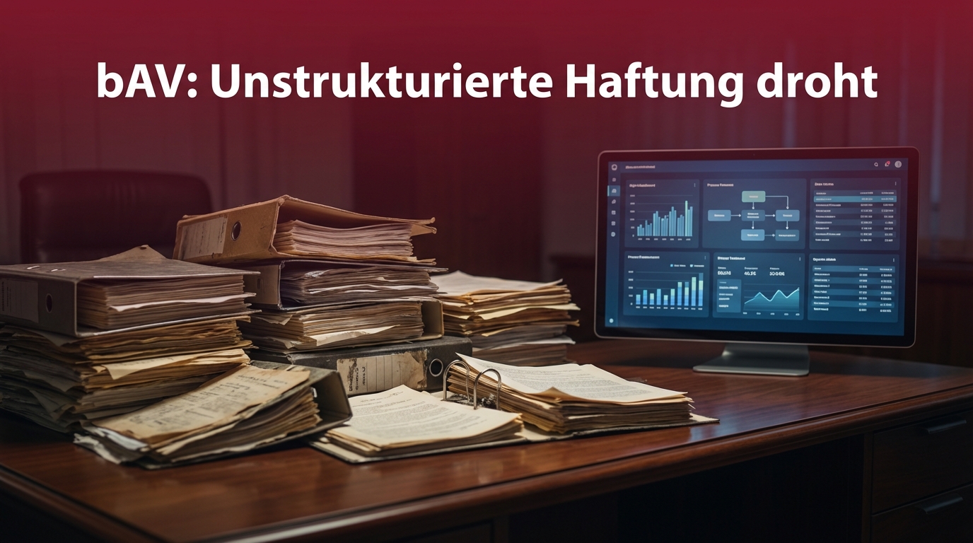 Die 5 häufigsten bAV-Haftungsrisiken in Unternehmen