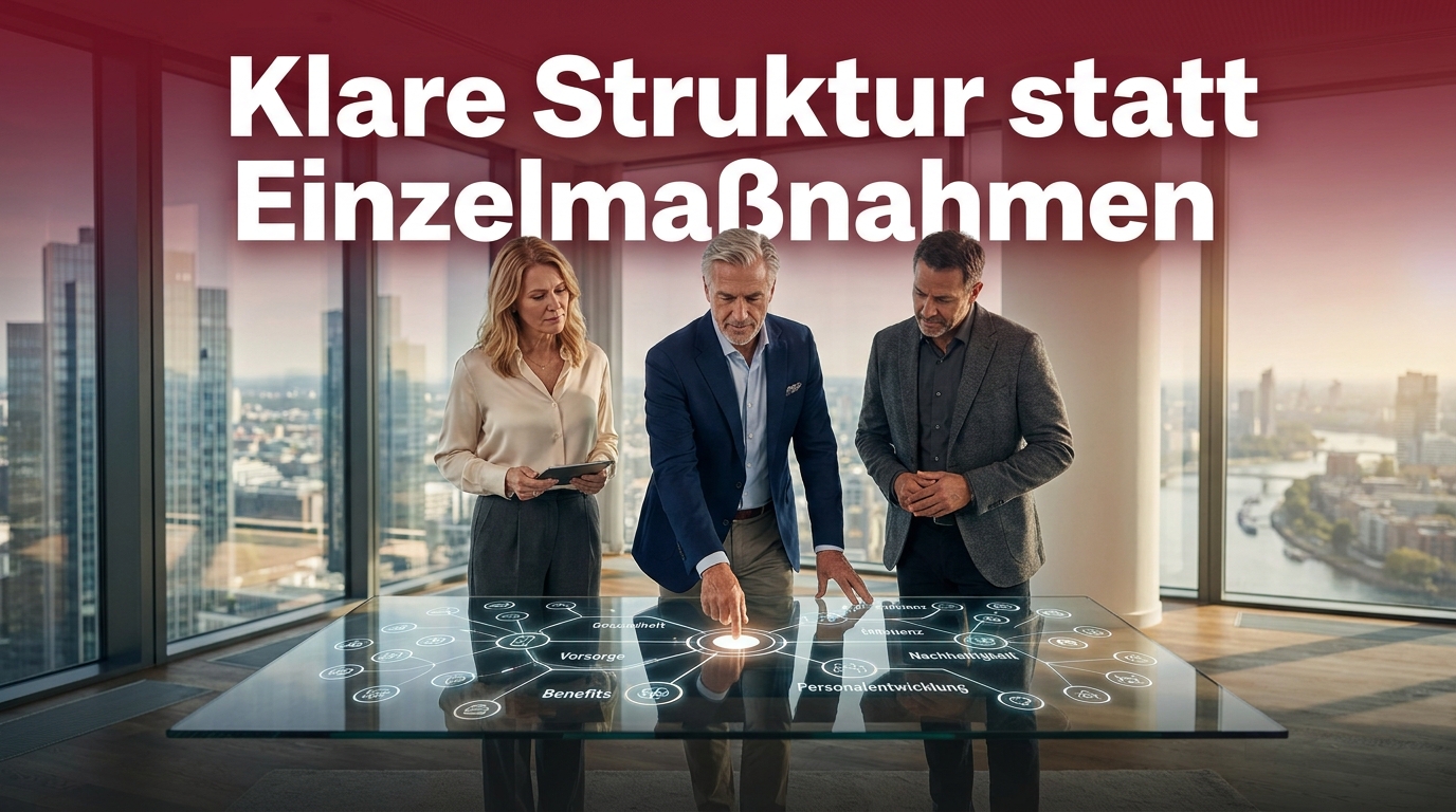titelbild-11 Wie Versorgung Arbeitgeberattraktivität steigert, bAV, bKV, Benefits, Fachkräftegewinnung, Mitarbeiterbindung, Wertschätzung, Wettbewerbsvorteil, modernes Arbeitgeberbild