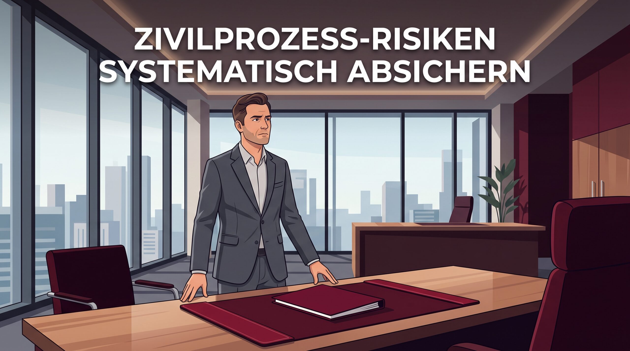 Angestellte Geschäftsführer Sondersituation, Rechtsschutz, Strafrechtsschutz, Vermögensschadenrechtsschutz, Anstellungsvertragrechtschutz, Arbeitsgericht und Zivilgericht – Bildvariante B